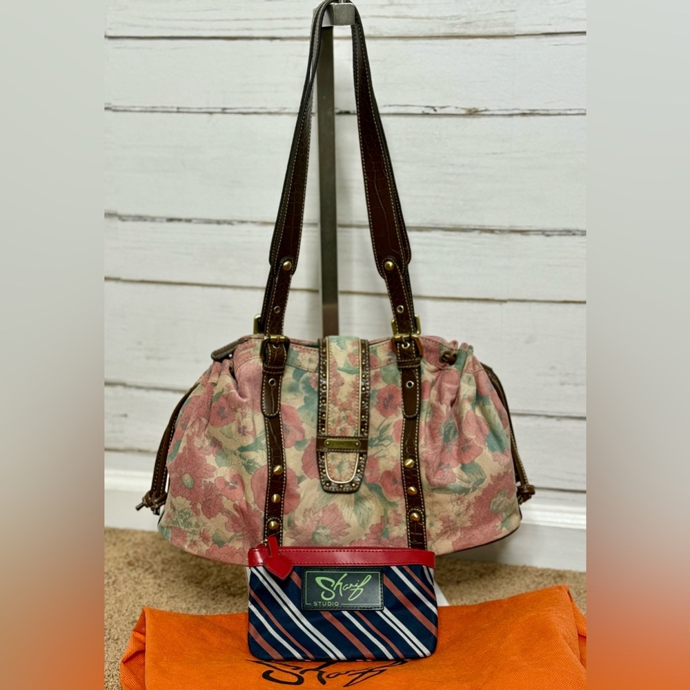 🌸 Sharif Studio Floral Satchel